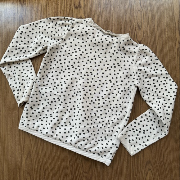 3 FOR $15 - Polka dot lightweight knit sweater H&M kids 8-10 years - Picture 4 of 4